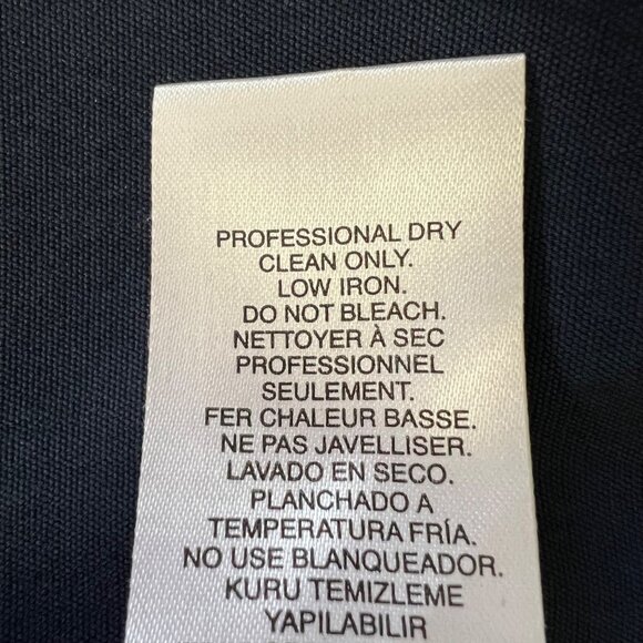 Tibi Womens Blue Shirred Sleeve Shift Dress Removable Belt size 4 - Picture 12 of 13